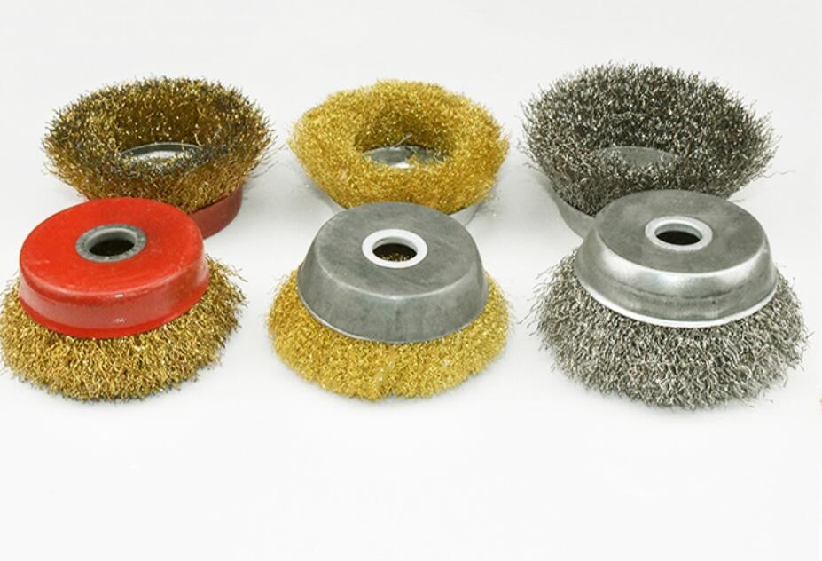 钢丝刷打磨轮除锈钢丝轮角磨机钢丝刷抛光磨光机碗型钢丝轮钢刷子 大