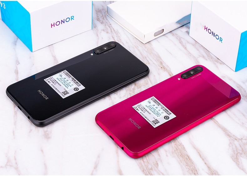 荣耀honorplay34800万ai三摄全网通4g版双卡双待全面屏手机蓝色4gb