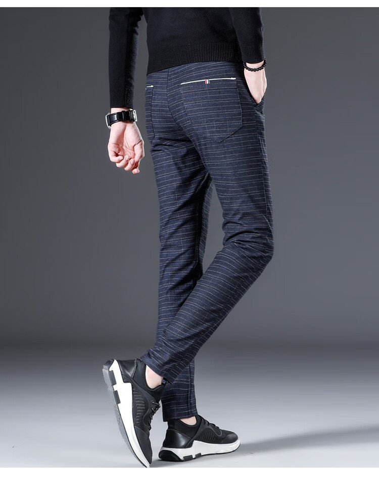 jeep吉普男春秋款男裤新款休闲服男士直筒裤商务中青年百搭休闲舒适不