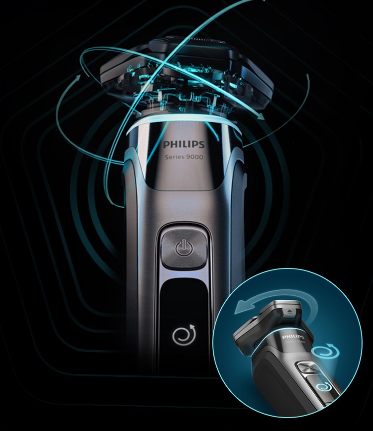 【飞利浦(philips)s9000系列】飞利浦(philips) 电动剃须刀痘痘肌专属