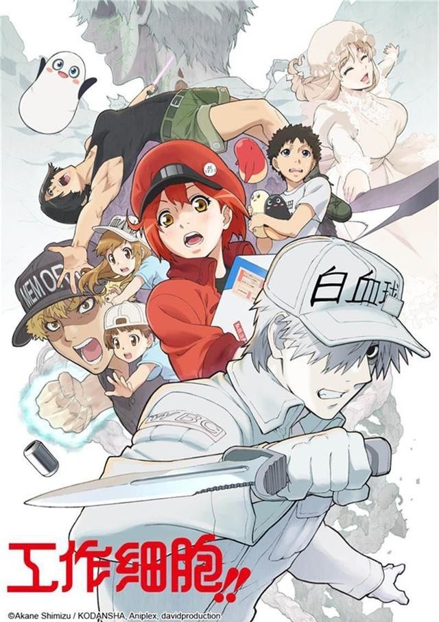 暴蒙正版工作细胞镭射徽章吧唧红细胞白细胞血小板官谷周边q版一般