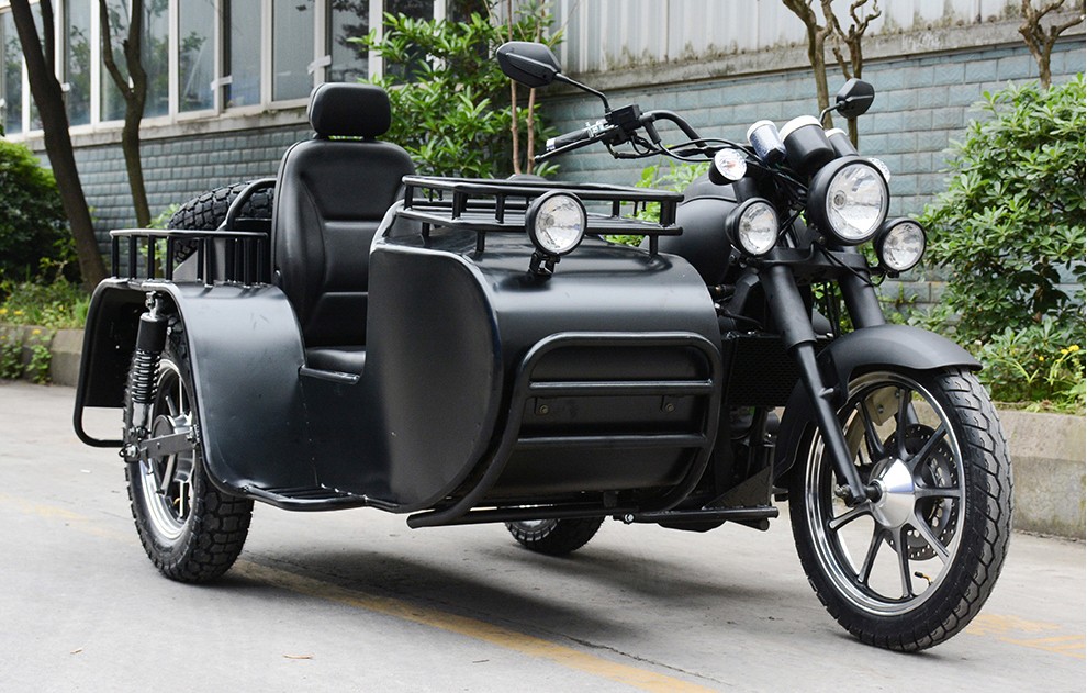 边三轮摩托车宗申300水冷全新国四版电喷碟刹复古太子汽油偏三轮侉子