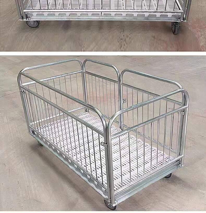 勋诚 猪笼子猪场用卖猪笼子猪用称猪笼装猪笼车养殖设备运猪笼拆卸