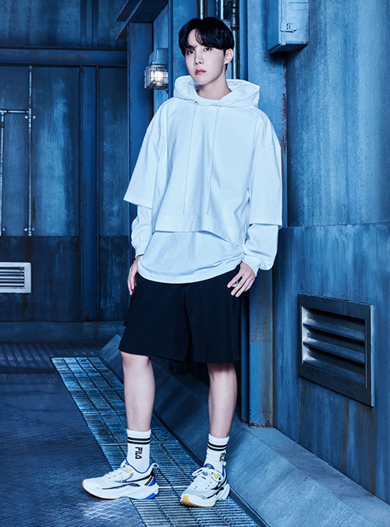 今年限定bts防弹少年同款【斐乐fila 斐乐】透气轻质拼色休闲运动鞋