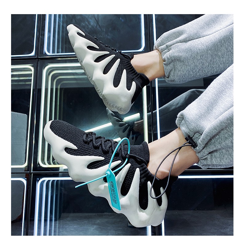 全洲狼 帅椰子鞋男450小笼包火山鞋休闲鞋男莆田高版本老爹鞋男情侣款