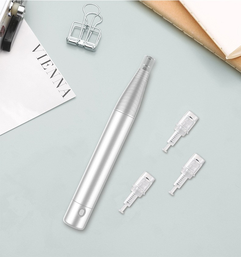 家用电动纳晶纳米微针导入仪美容水光mts玻尿酸精华原液导入微晶头