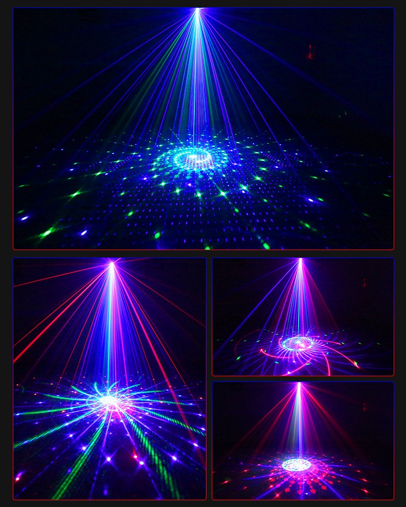 am8户外防水中功率激光灯星空萤火虫投射灯满天星镭射灯公园亮化射灯