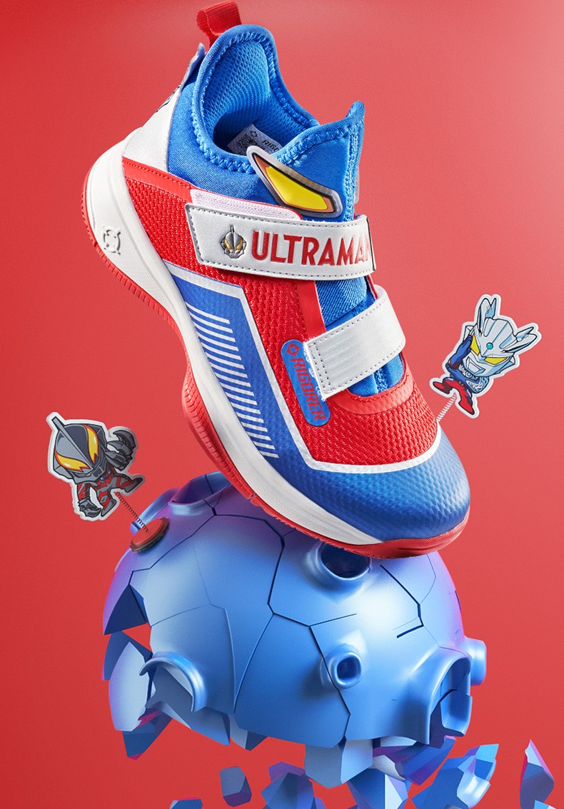 【奥特曼联名】2022夏季新款青少年篮球鞋男女学生鸳鸯跑步运动鞋