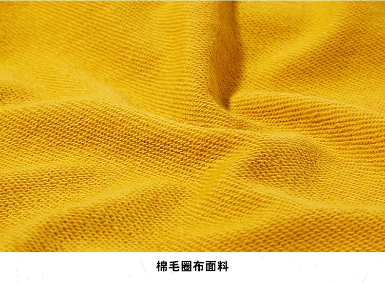 dickies男式袖部印花圆领长袖卫衣