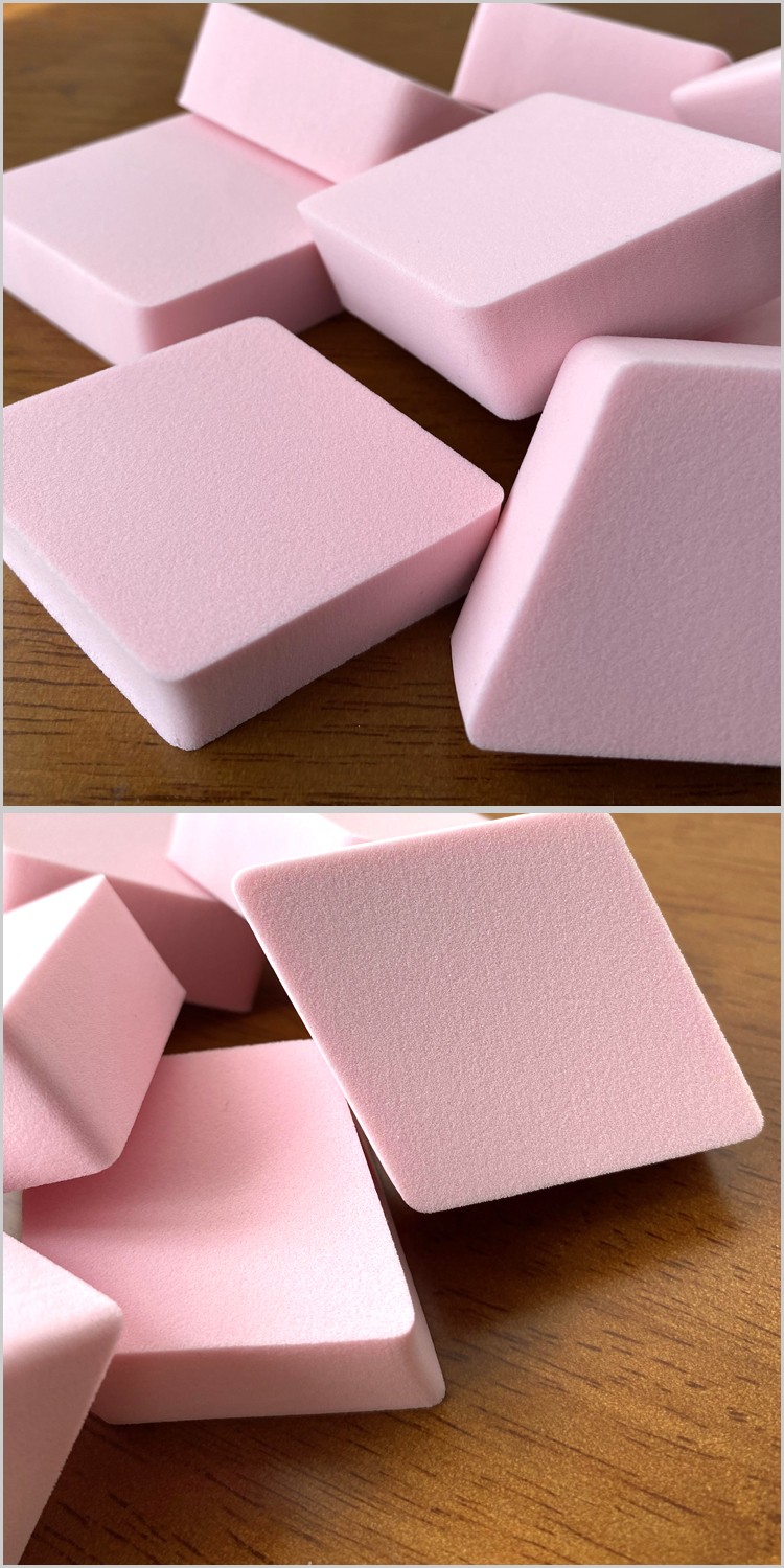 煜洛菱形粉扑气垫干湿两用加厚化妆海绵8块装bb霜粉底液隔离霜细腻