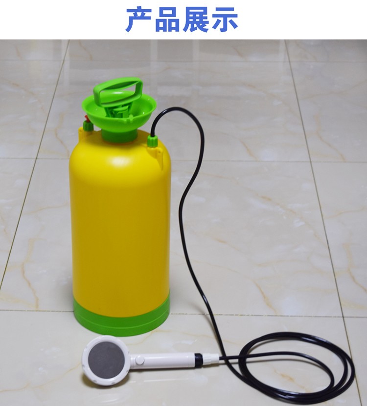 自吸式淋浴器家用洗澡机出租屋寝室宿舍户外洗澡神器简易淋浴器便携式