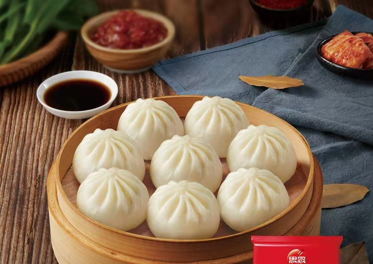 思念小笼包 杭州风味小包子速食早餐猪肉蒸煎饺冷冻半成品1kg/袋加热
