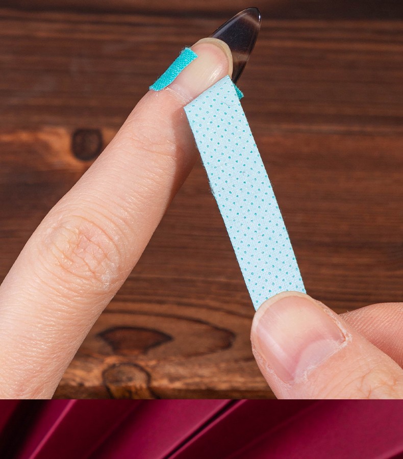 得力(deli) 棉质古筝胶带 带透气撕下不留胶 古筝指甲胶布琵琶胶带