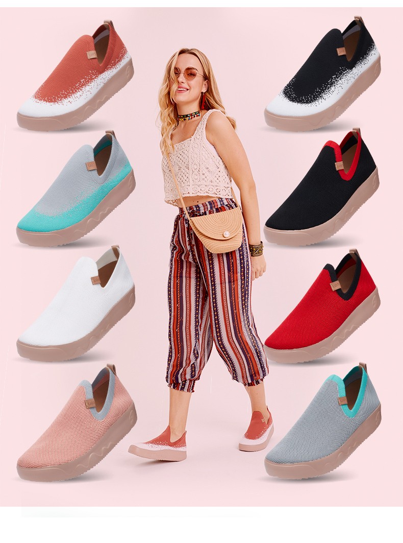 uin彩绘旅行鞋西班牙原创设计师品牌富埃特文图拉1飞织素色户外休闲