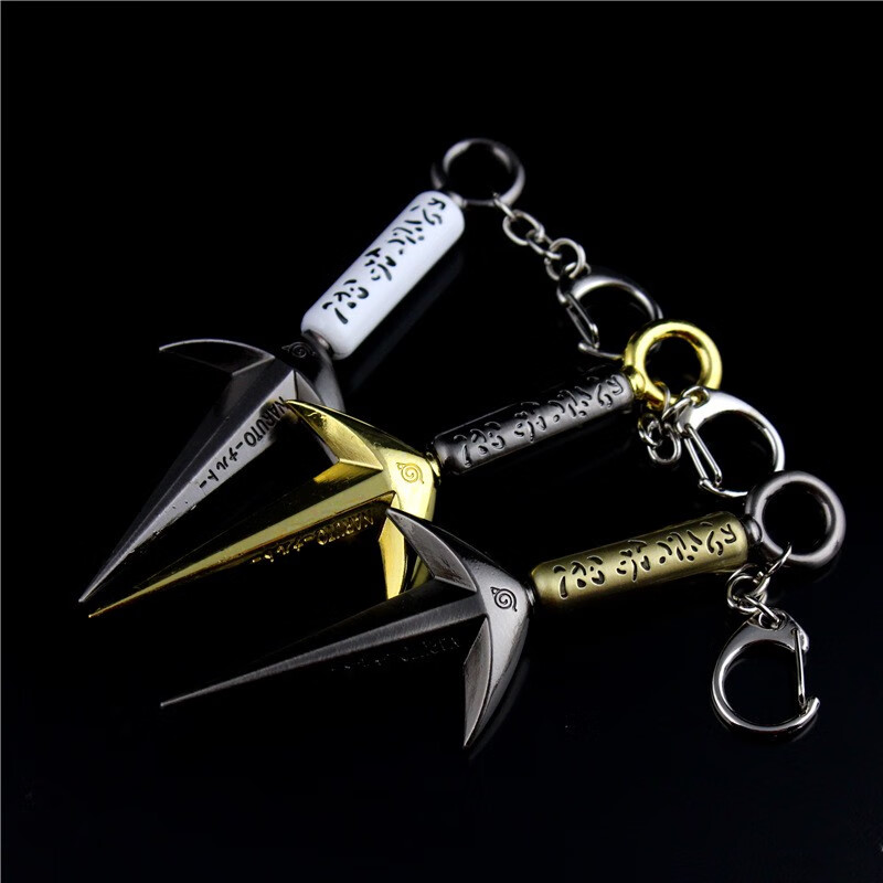 火影忍者周边四代目飞雷神苦无大号金属动漫cos模型道具六一儿童节