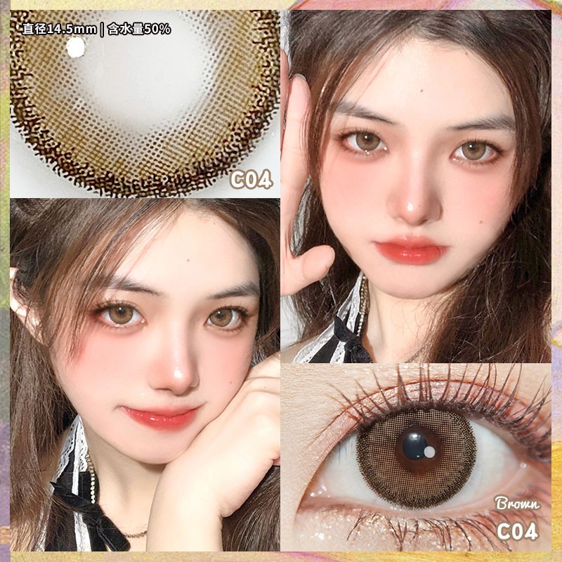 5mm染色14日抛美瞳10片装官网彩色隐形眼镜tu c02 425【图片 价格