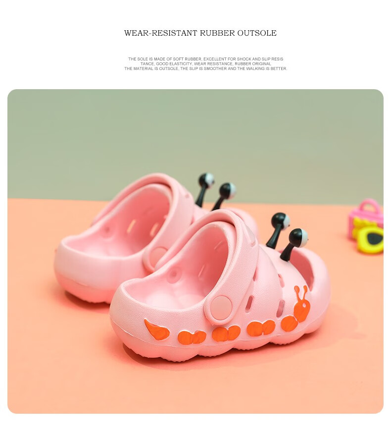 zhr童鞋柔软小蜜蜂蒙款可爱凉鞋清凉透气舒适回弹卡通风防滑耐磨夏季