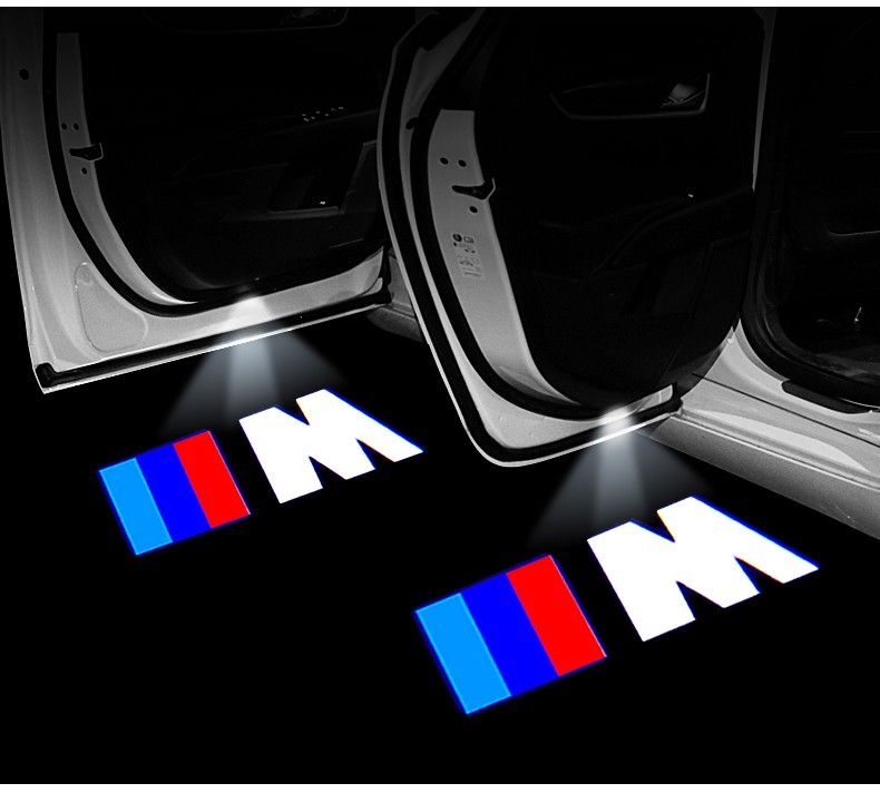 宝马迎宾灯新3系适用于5系3系7系x1x3x4x5改装宝马bwm车门迎宾灯氛围