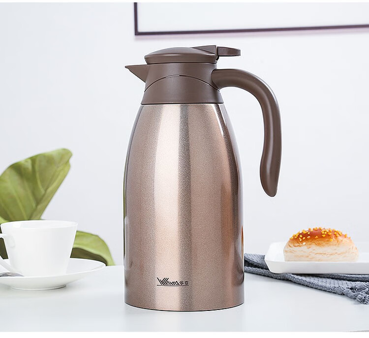 华亚真空壶保温壶家用暖瓶暖壶水壶不锈钢内胆大容量咖啡壶保温瓶新款