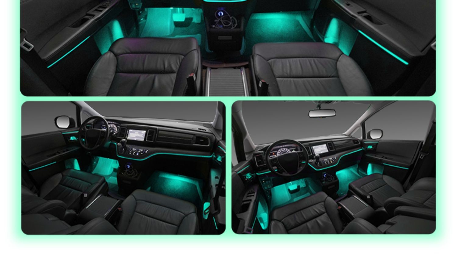 本田奥德赛艾力绅氛围灯原车款气氛灯装饰灯改装专用气氛灯车内64色