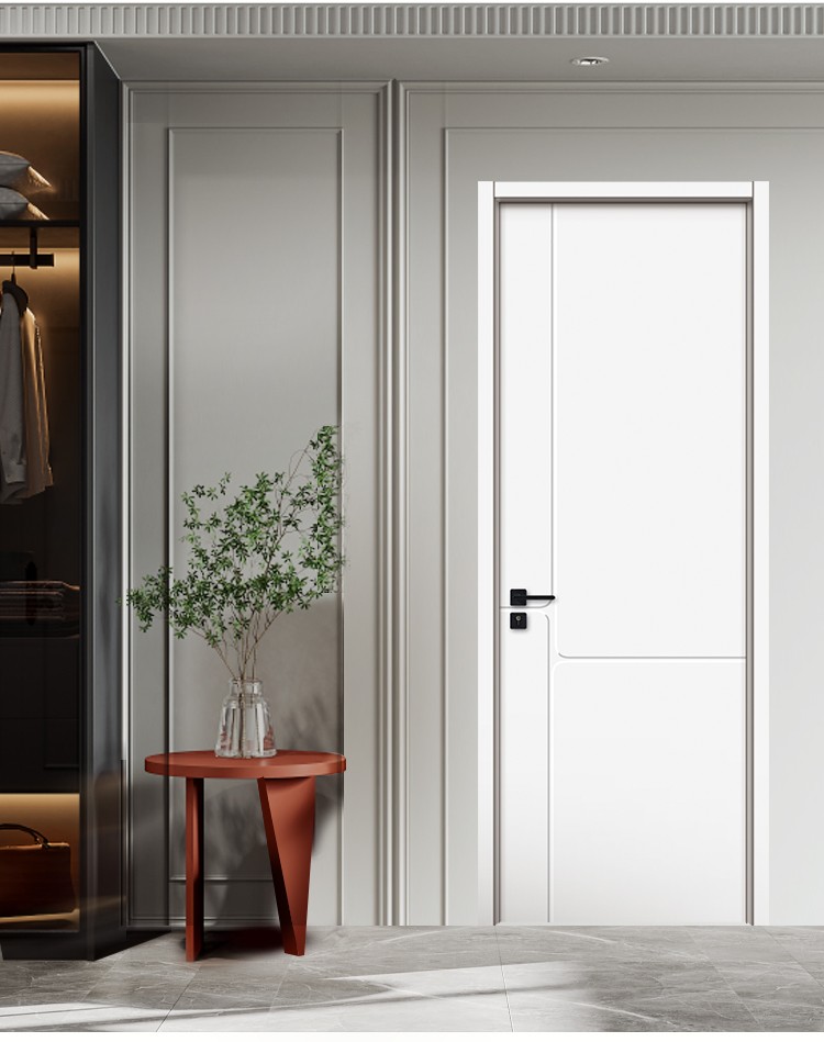 塞纳春天木门卧室门定制房门室内门木质复合烤漆门测量定金