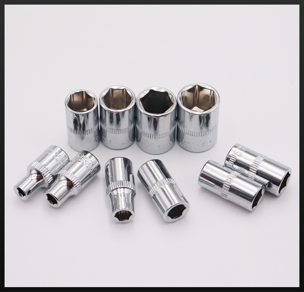 艾德玛扭力扳手外六角套筒配件公制标准短套筒14系列套筒标准5mm