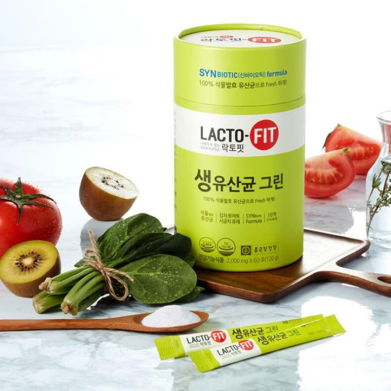 韩国直邮钟根堂lactofit益生菌韩国益生菌无添加调理肠道强化排便植物