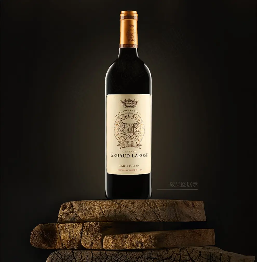 法国名庄1855二级庄金玫瑰庄园干红葡萄酒750ml2014年金玫瑰正牌js94