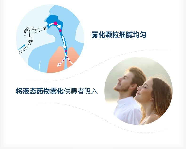粤华(yuehua) 雾化器wh-2000超声波雾化器医用级静音干眼症鼻炎哮喘