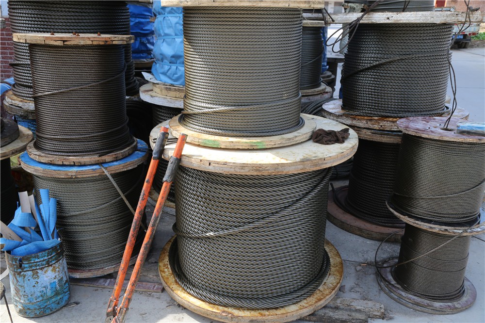 全千耀电动葫芦钢丝绳行吊麻芯油绳起重机油钢丝绳油丝绳6mm