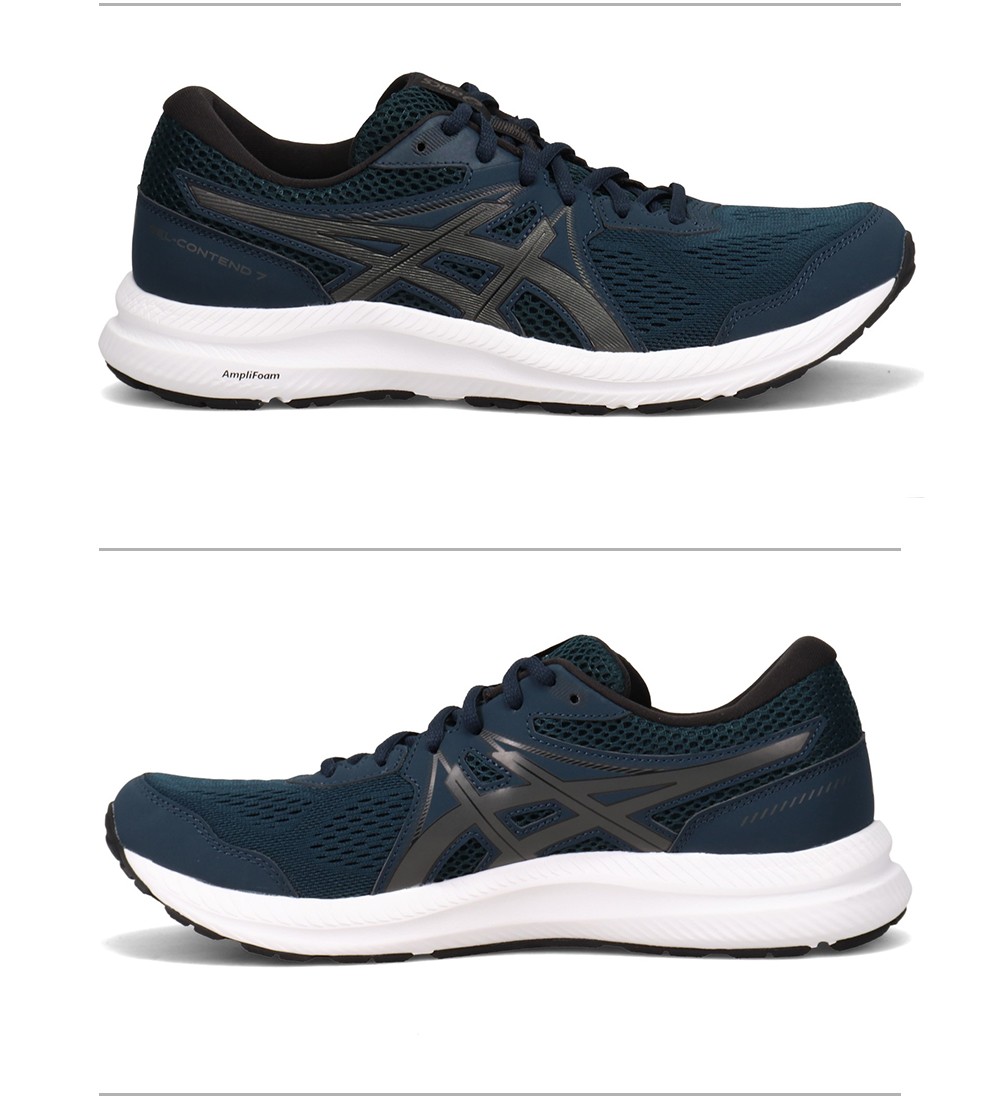 asics亚瑟士男鞋跑步鞋轻质透气回弹gelcontend7运动鞋1011b040020囤
