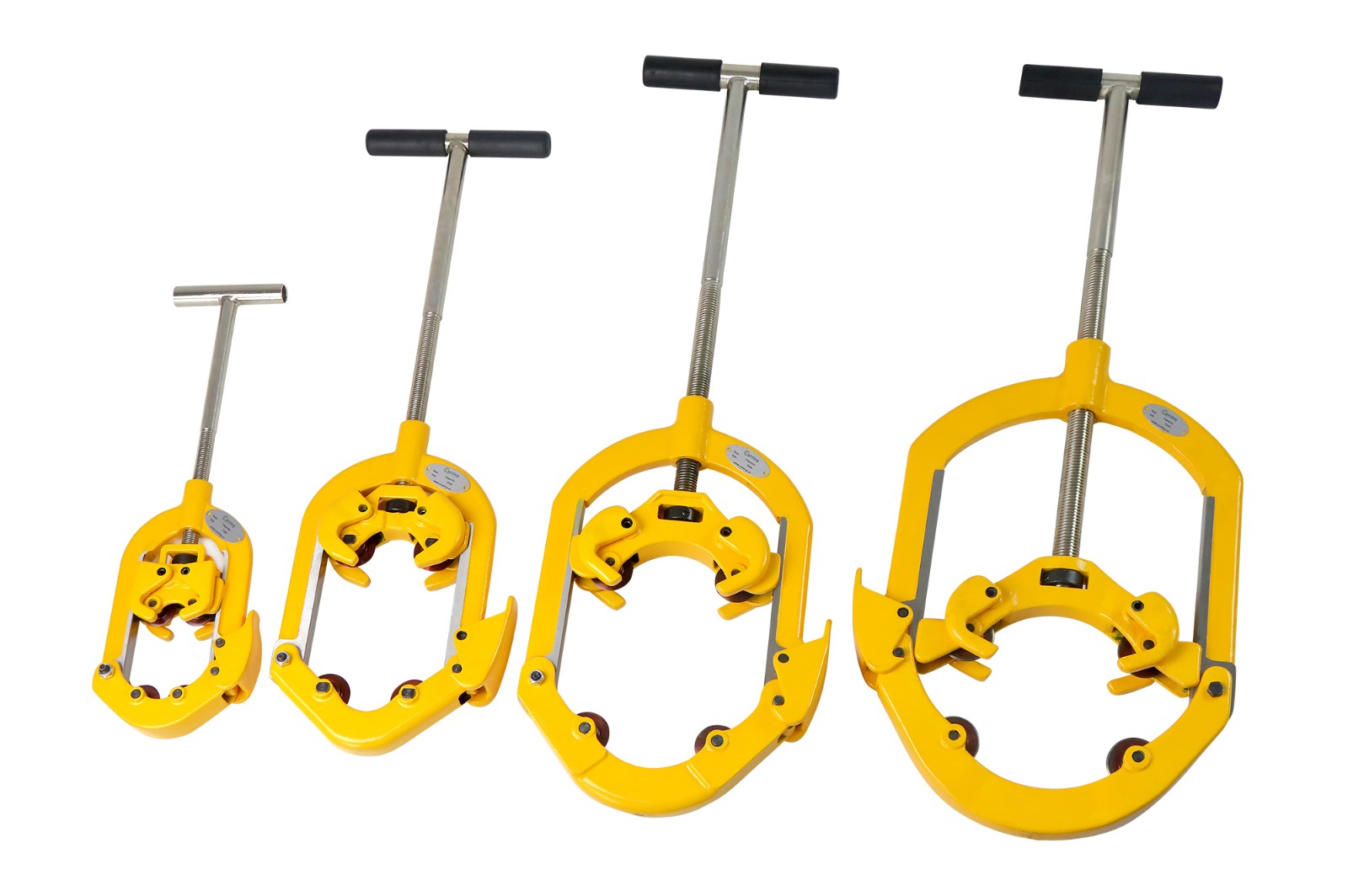 虎王重型手动防爆割管刀消防管道冷切割机割刀铰接式四刀片切钢管虎王