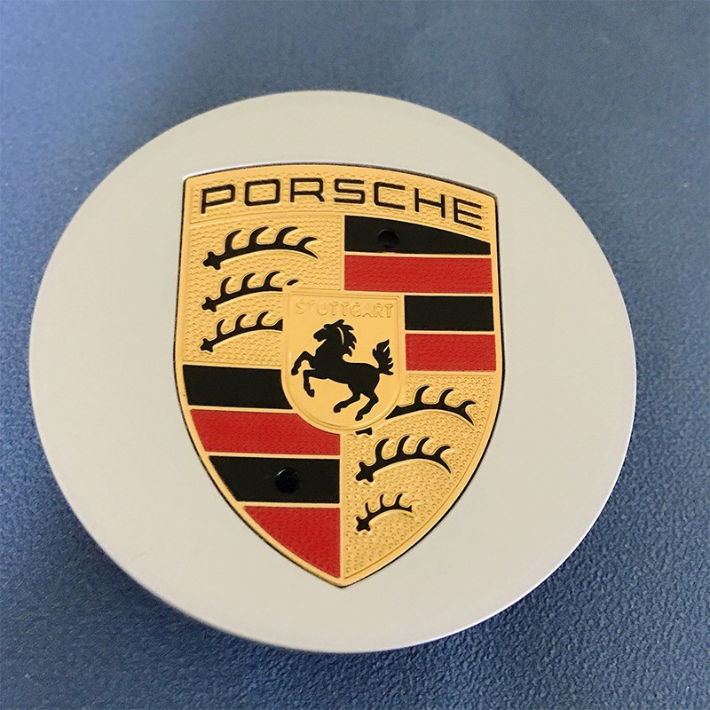 适用于保时捷车标porsch 混动标e-hybrld侧标后尾门车标帕拉梅拉gts