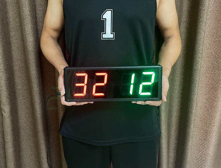 协哲 电子记分牌篮球排球台球计分器桌球羽毛球乒乓球迷你便携翻分