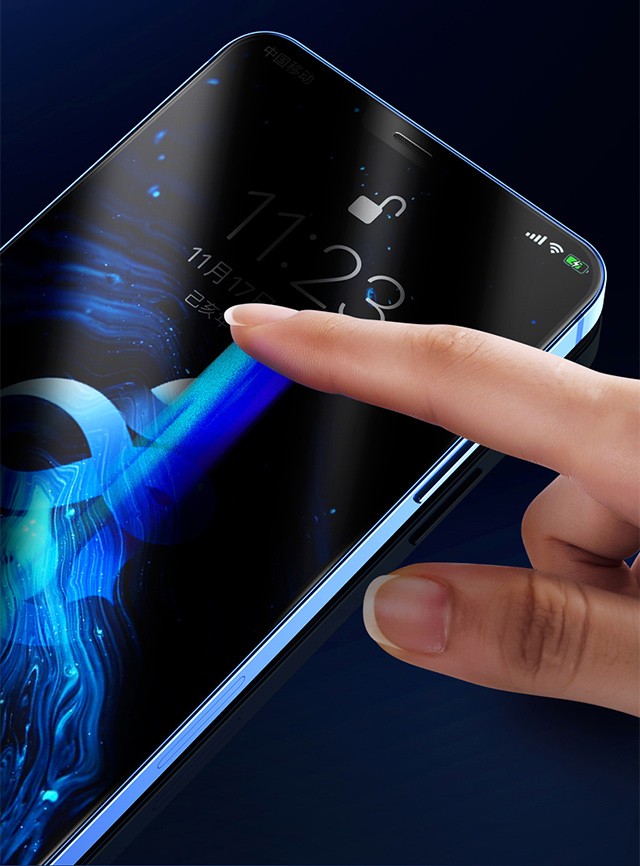 sancore星克适用于苹果12钢化膜iphone12全屏覆盖防窥膜抗摔手机膜全