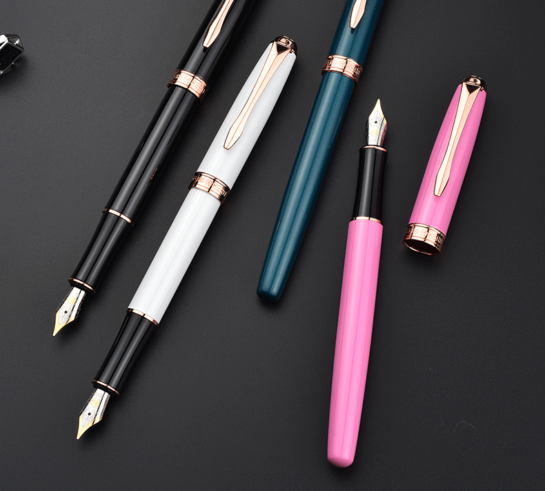 hero英雄850钢笔练字商务男士高档墨水笔硬笔书法笔女生复古学生钢笔