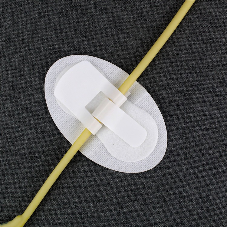 海壳生体表导管固定器引流管导尿管picc导管固定装置穿刺固定贴l型一