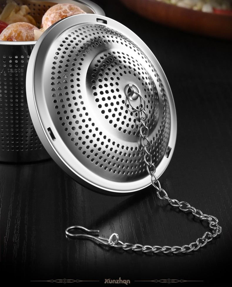 德国kunzhan304不锈钢网状调料球调料包火锅味宝卤料球煲汤球炖肉煲汤