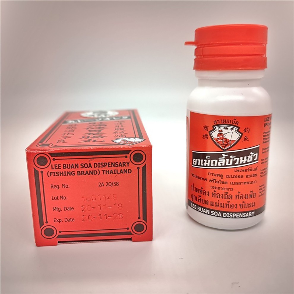 泰国进口卧佛李万山肚痛健胃整肠丸100粒12瓶打