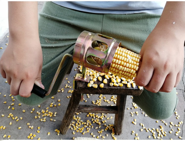 手摇家用手动加厚高效新款快刨玉米剥玉米非神器玉米脱粒器豪华款钳子