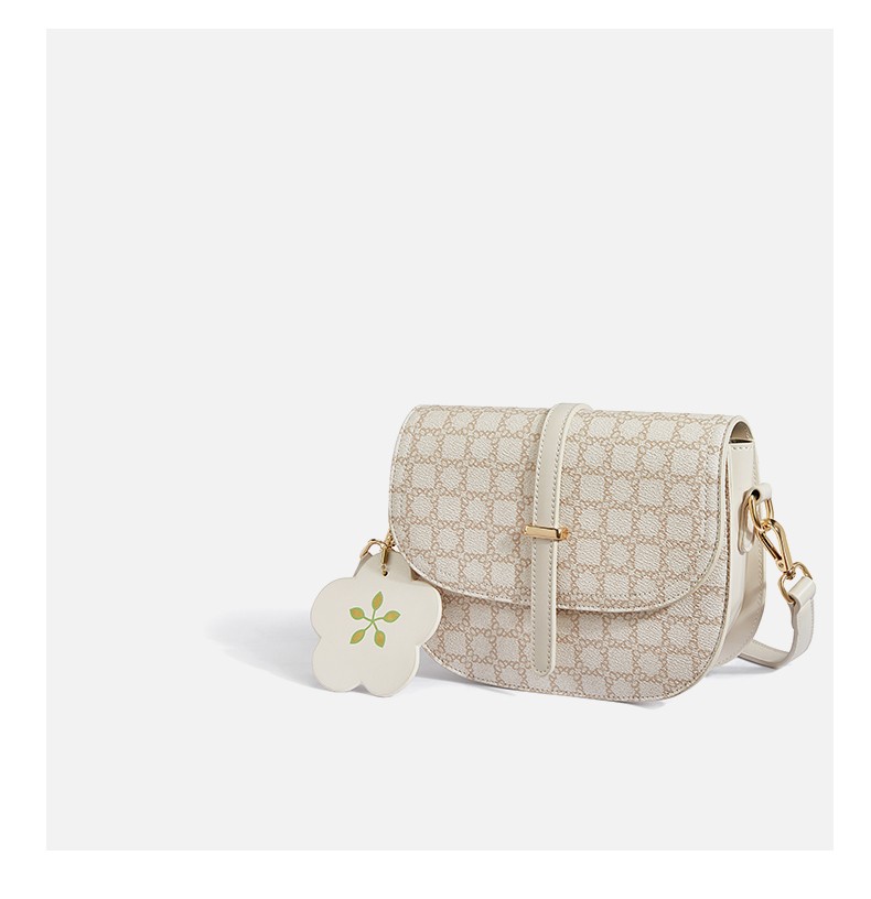 皓顿包包女包2022新款马鞍包时尚百搭单肩包女个性小包女友生日礼物送