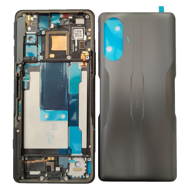 韩慕尚 适用redmi 红米k40游戏增强版 中框 金属边框 电池玻璃后盖