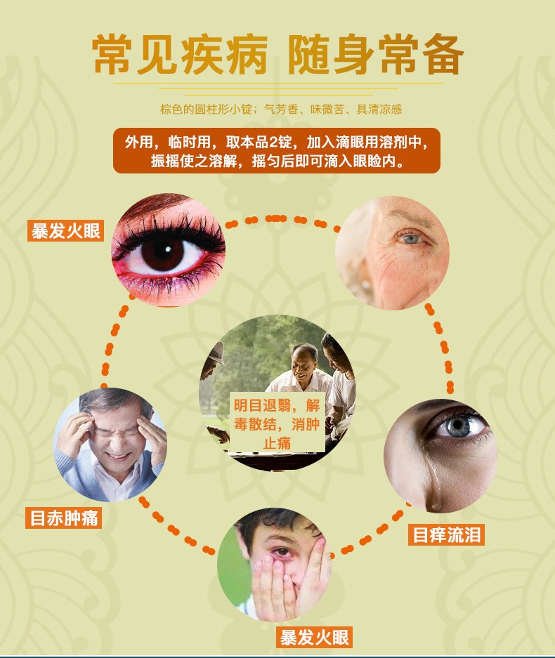 老拔云堂拨云锭滴眼液8ml盒拔云锭眼药水明目退翳解毒散结消肿止痛