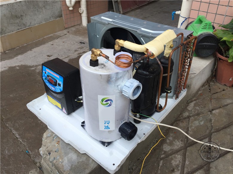 现货秒发海鲜池制冷机箱式鱼池制冷机水产恒温鱼缸冷水机海鲜养殖设备