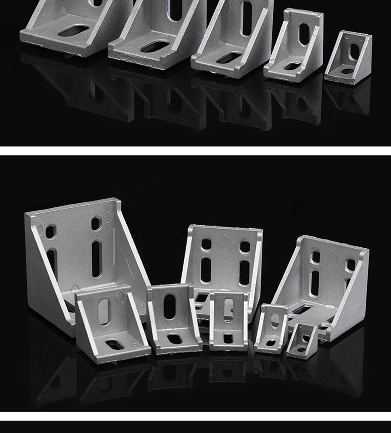 史堡铝合金角码工业铝型材配件l型连接件铝材角件20304045603030角码