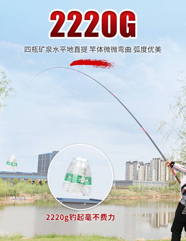 龙王恨loonva鱼竿谋攻综合版2021年新品碳素钓鱼竿手竿台钓抛竿鲫鱼