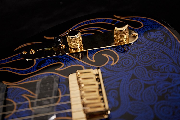 fender 芬达 詹姆斯·伯顿/大师签名电吉他/telecaster/黄贯中金花