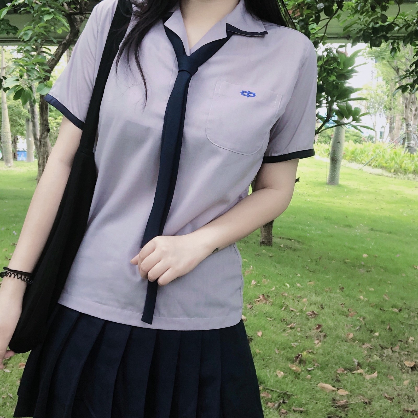 猫耳酱台湾淡江中学衬衫jk刺绣校供jk衬衫套装不能说的秘密淡江校服女