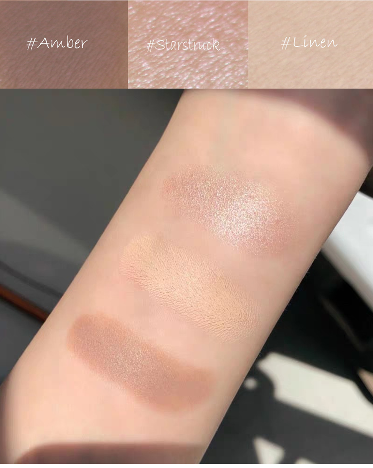 fentybeauty蕾哈娜修容棒修容粉饼钻石高光闪片隐形毛孔遮瑕棒amber