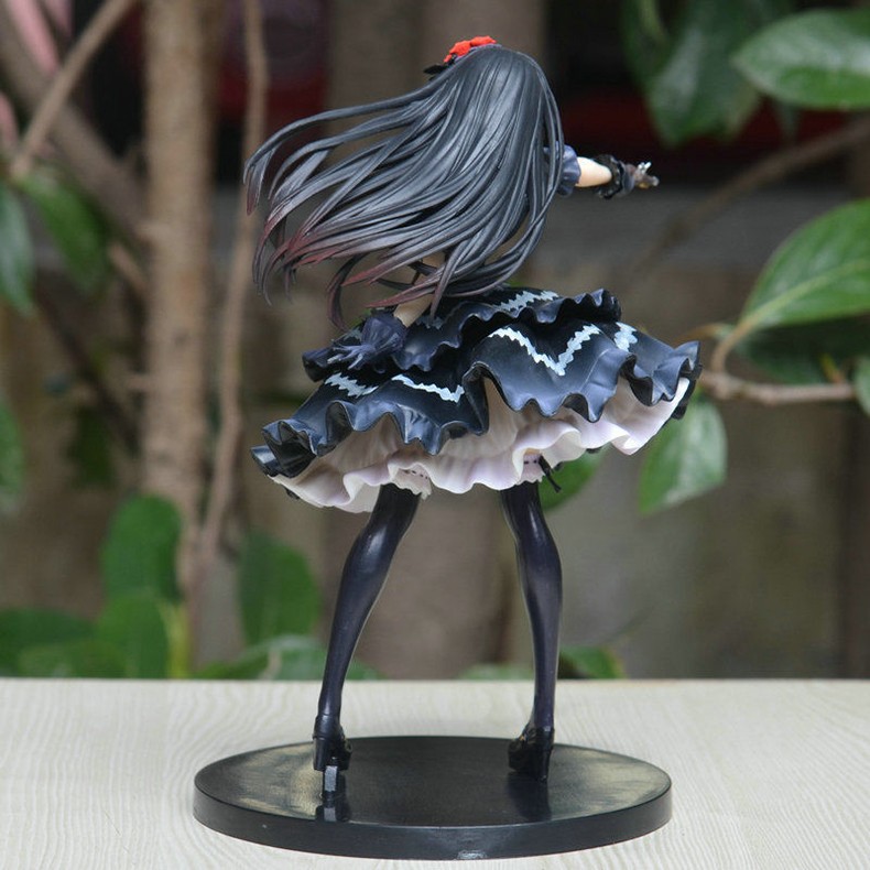 约会大作战手办时崎狂三旗袍跳舞猫耳猫娘夜刀神十香动漫卡通周边创意